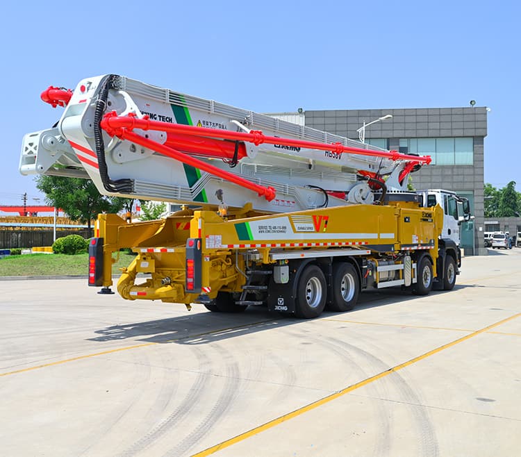XCMG official new with sitrak chassis China 58m concrete pump truck HB58V price
